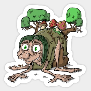 Forest Troll Sticker
